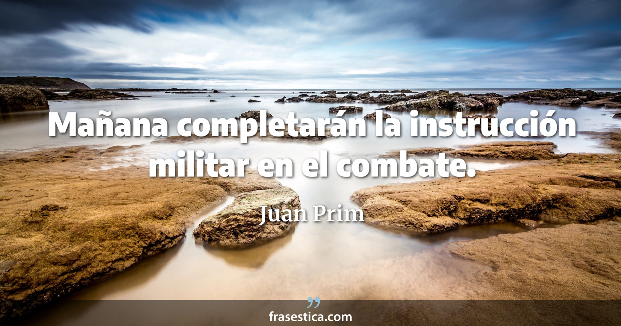 Mañana completarán la instrucción militar en el combate. - Juan Prim