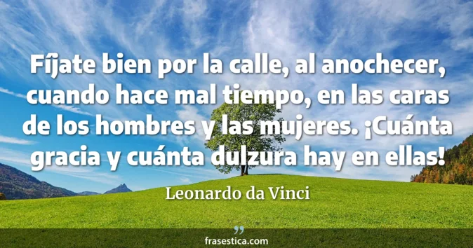 Cita de Leonardo da Vinci
