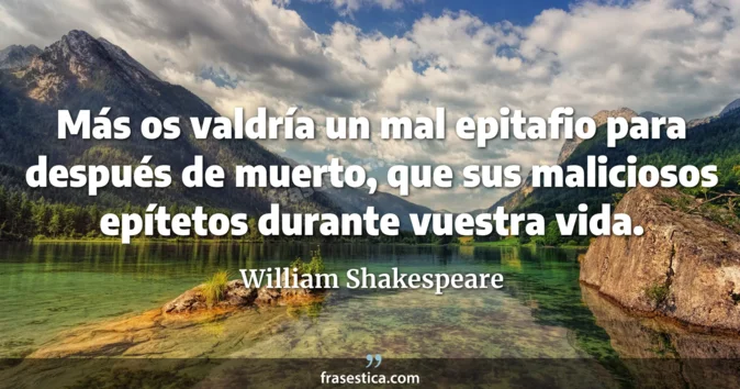 Cita de William Shakespeare