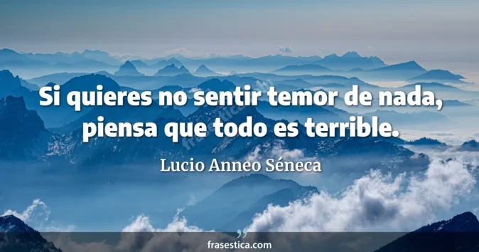 Cita de Lucio Anneo Séneca