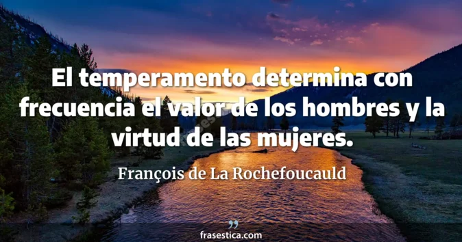 Cita de François de La Rochefoucauld