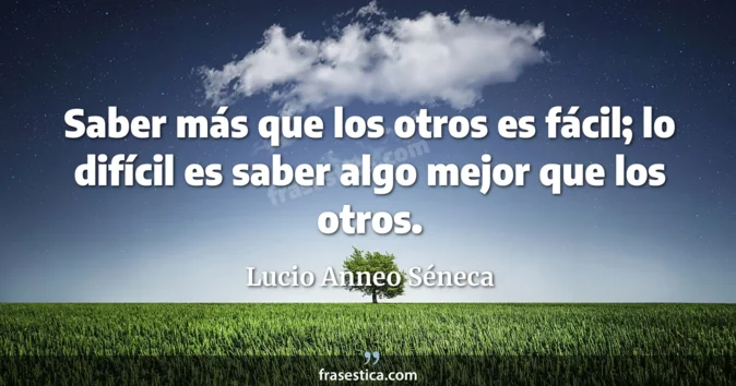 Cita de Lucio Anneo Séneca