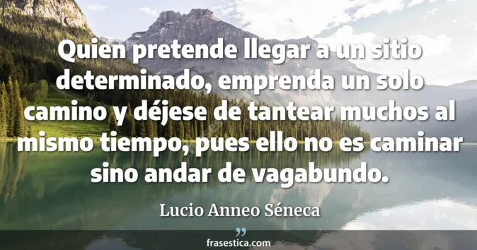 Cita de Lucio Anneo Séneca