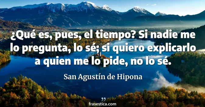 Cita de San Agustín de Hipona