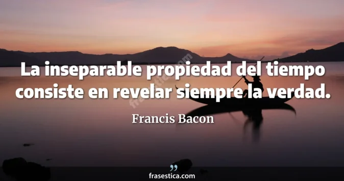 Cita de Francis Bacon