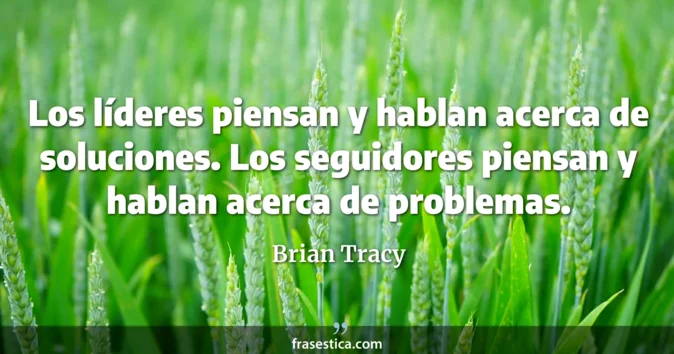 Cita de Brian Tracy