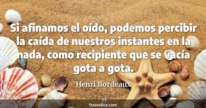 Cita de Henri Bordeaux