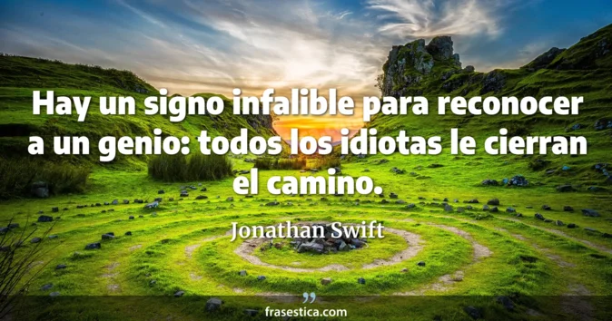 Cita de Jonathan Swift