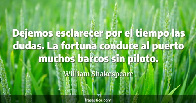 Cita de William Shakespeare