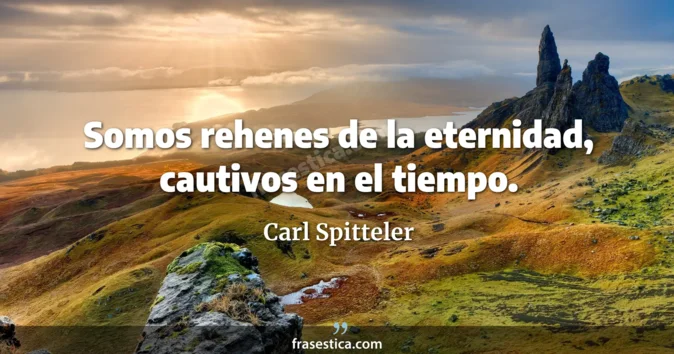 Cita de Carl Spitteler