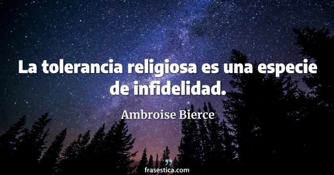 Cita de Ambroise Bierce