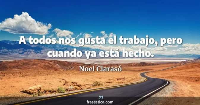 Cita de Noel Clarasó