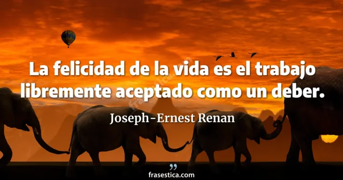 Cita de Joseph-Ernest Renan