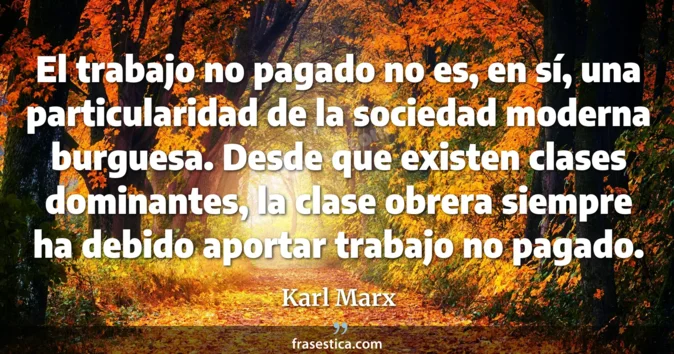 Cita de Karl Marx