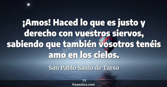 Cita de San Pablo Saulo de Tarso