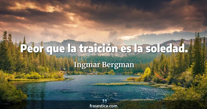 Cita de Ingmar Bergman