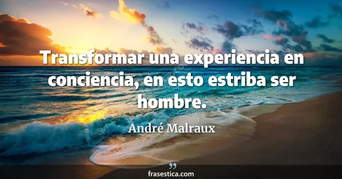 Cita de André Malraux
