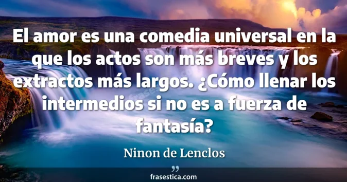 Cita de Ninon de Lenclos