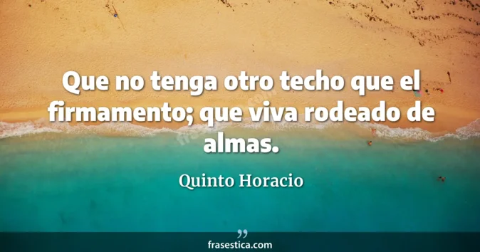 Cita de Quinto Horacio