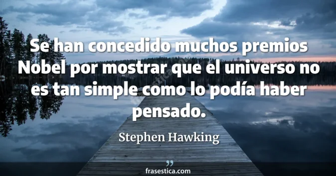 Cita de Stephen Hawking