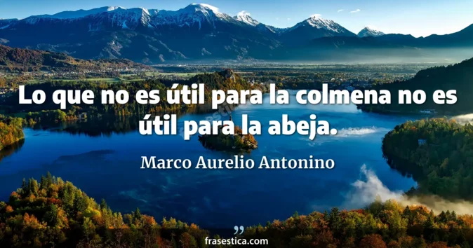 Cita de Marco Aurelio Antonino