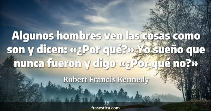Cita de Robert Francis Kennedy