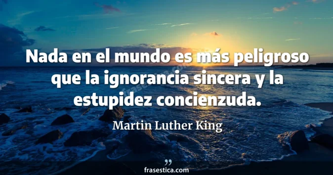 Cita de Martin Luther King