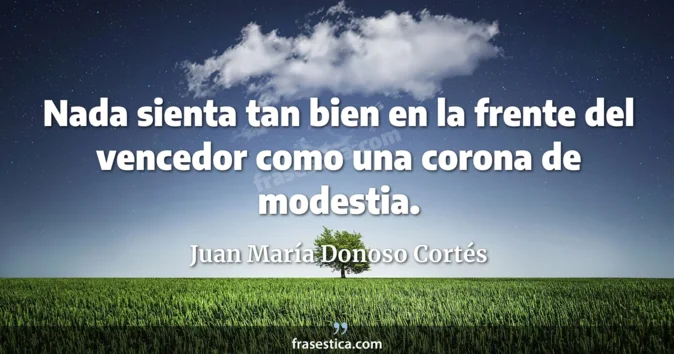 Cita de Juan María Donoso Cortés