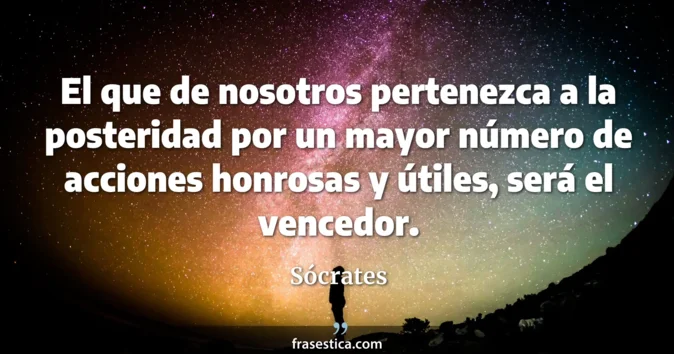 Cita de Sócrates