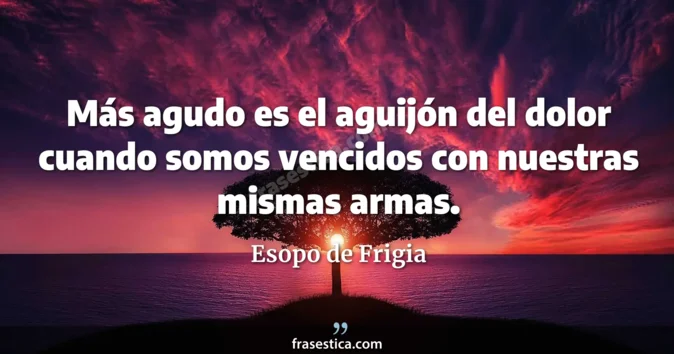 Cita de Esopo de Frigia