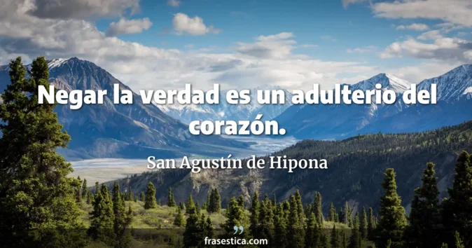 Cita de San Agustín de Hipona