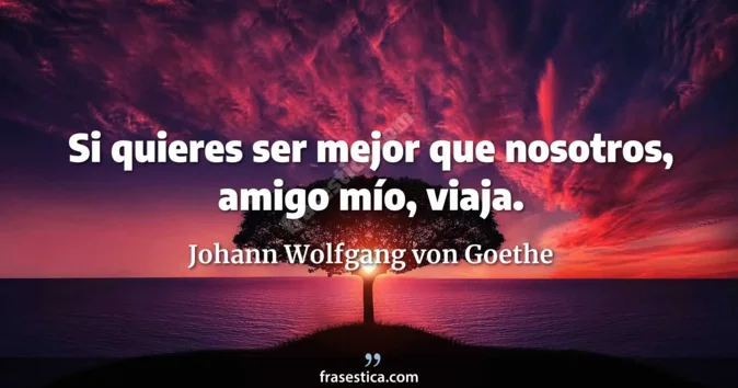 Cita de Johann Wolfgang von Goethe