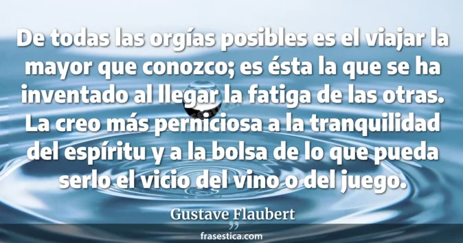 Cita de Gustave Flaubert