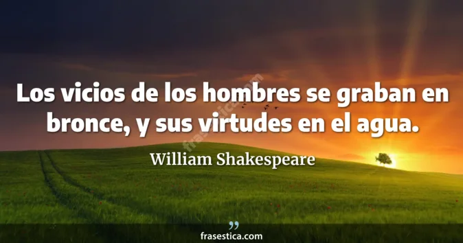 Cita de William Shakespeare