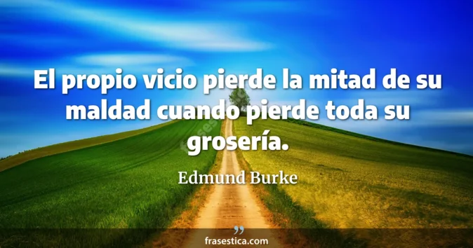 Cita de Edmund Burke