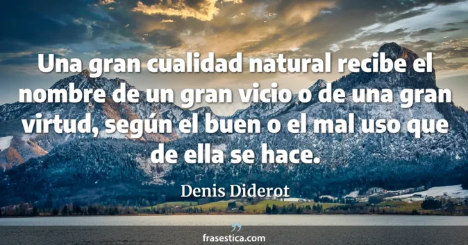 Cita de Denis Diderot