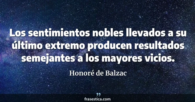 Cita de Honoré de Balzac