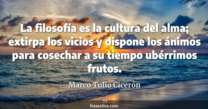 Cita de Marco Tulio Cicerón