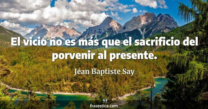 Cita de Jean Baptiste Say