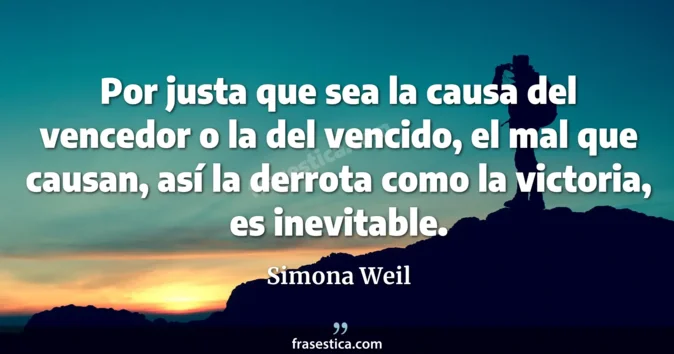 Cita de Simona Weil