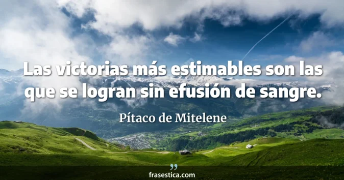 Cita de Pítaco de Mitelene