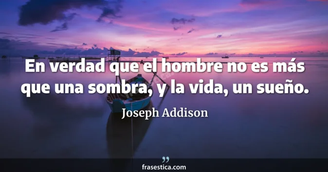 Cita de Joseph Addison