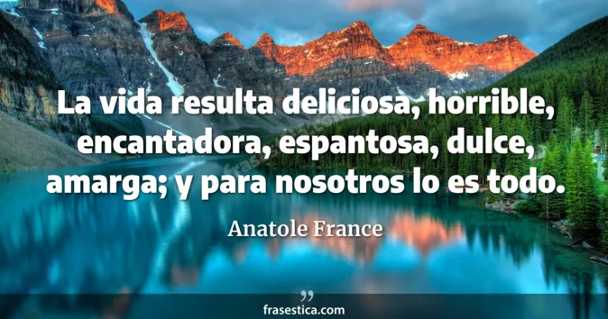 Cita de Anatole France