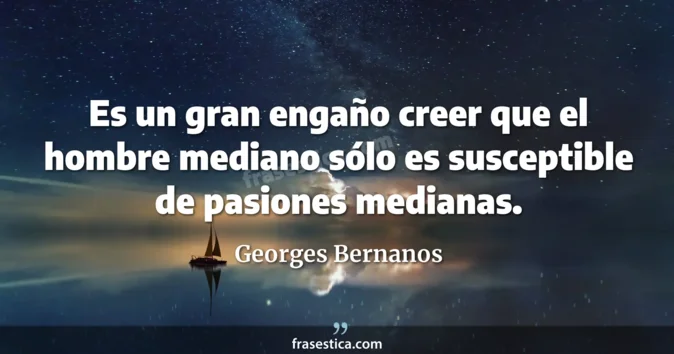 Cita de Georges Bernanos
