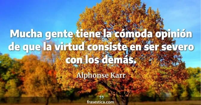 Cita de Alphonse Karr