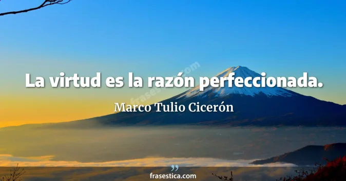 Cita de Marco Tulio Cicerón