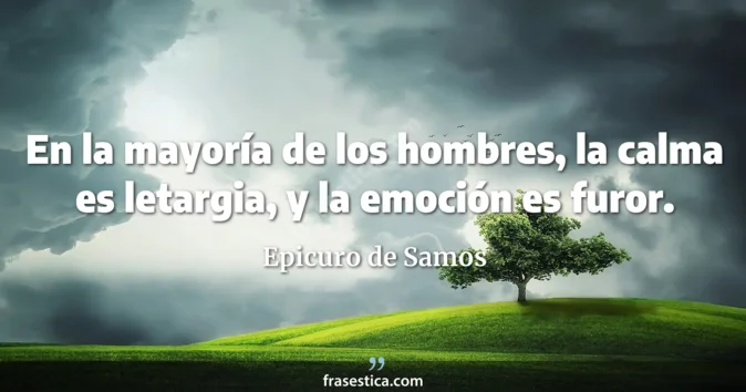 Cita de Epicuro de Samos