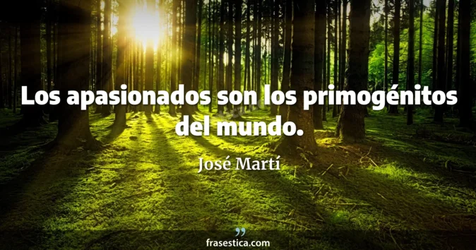 Cita de José Martí