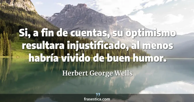 Cita de Herbert George Wells