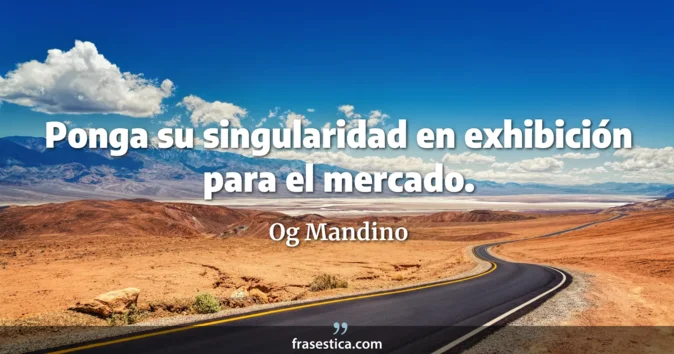 Cita de Og Mandino